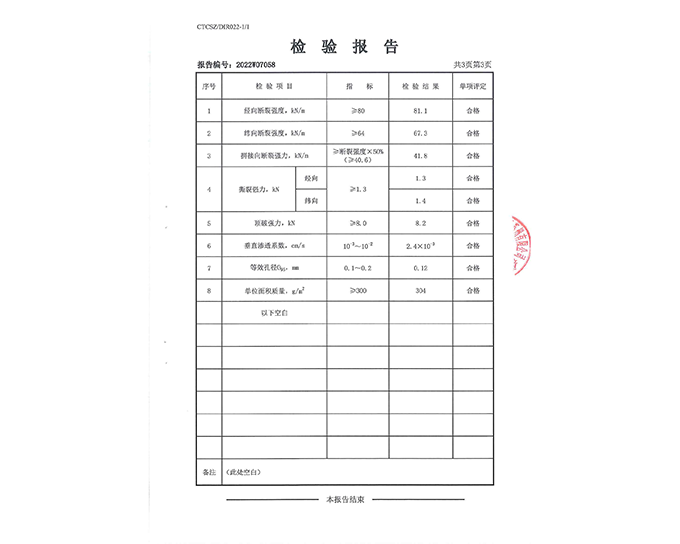 检测报告